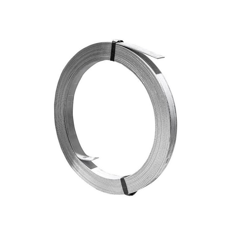 Полоса 5х50мм (бухта 25м) горячеоцинкованная Basic