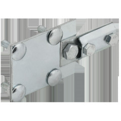 Зажим соединительный контрольный пруток 6-8мм-полоса 40мм оцинкованная сталь IEK