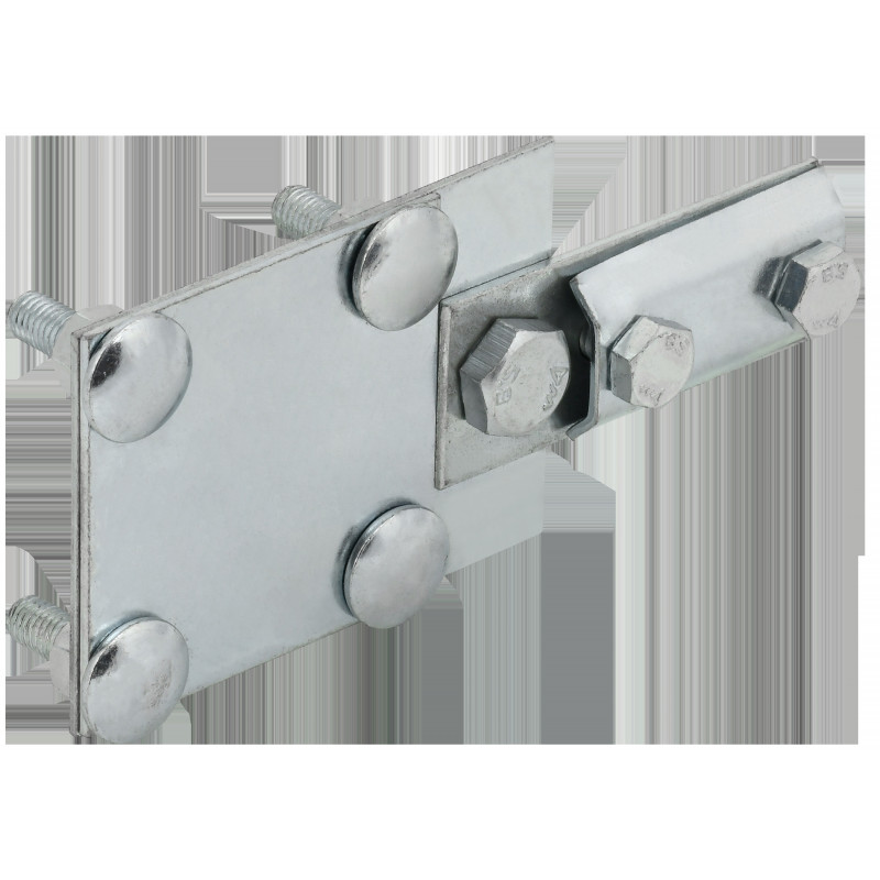 Зажим соединительный контрольный пруток 6-8мм-полоса 40мм оцинкованная сталь IEK