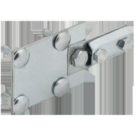 Зажим соединительный контрольный пруток 6-8мм-полоса 40мм оцинкованная сталь IEK