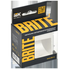 BRITE Подсветка LED встраиваемая ПЛ20-БрБ белый