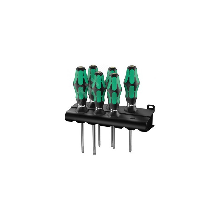 Набор отверток Kraftform Plus Lasertip + подставка 6 предметов. 335/350/355/6