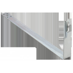 Держатель проводника круглого 6-8мм черепичная кровля L-380мм оцинкованная сталь IEK