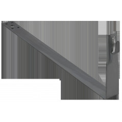 Держатель проводника круглого 6-8мм черепичная кровля L-430мм оцинкованная сталь TD IEK