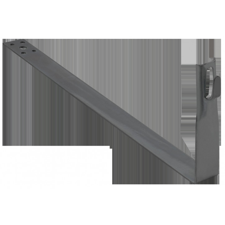 Держатель проводника круглого 6-8мм черепичная кровля L-430мм оцинкованная сталь TD IEK Держатель проводника круглого 6-8мм черепичная кровля L-430мм оцинкованная сталь TD IEK