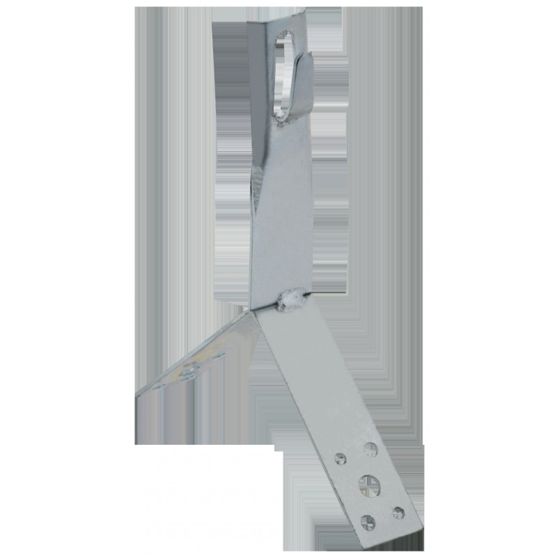 Держатель проводника круглого 6-8мм для конька h-100мм оцинкованная сталь HDZ IEK