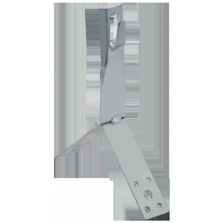 Держатель проводника круглого 6-8мм для конька h-100мм оцинкованная сталь HDZ IEK Держатель проводника круглого 6-8мм для конька h-100мм оцинкованная сталь HDZ IEK