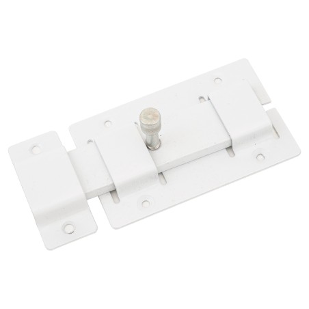 Засов Киров Секрет ЗД-02 белый плоский (20)