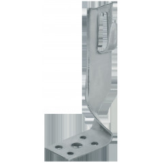 Держатель проводника круглого 6-8мм угловой скрытый h-70мм оцинкованная сталь HDZ IEK