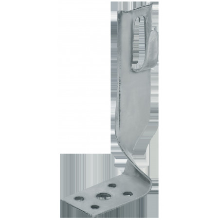 Держатель проводника круглого 6-8мм угловой скрытый h-70мм оцинкованная сталь HDZ IEK