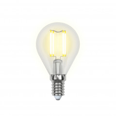 Лампа светодиодная. Форма ''шар'', прозрачная. Air. (4000K). LED-G45-7,5W/NW/E14/CL GLA01TR