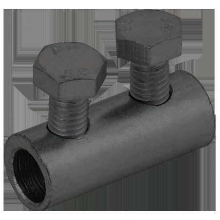 Зажим соединительный прямой пруток-пруток 6-8мм оцинкованная сталь TD IEK