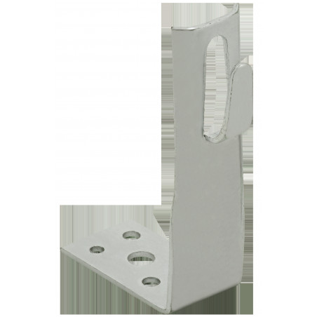 Держатель проводника круглого 6-8мм угловой h-80мм нержавеющая сталь IEK