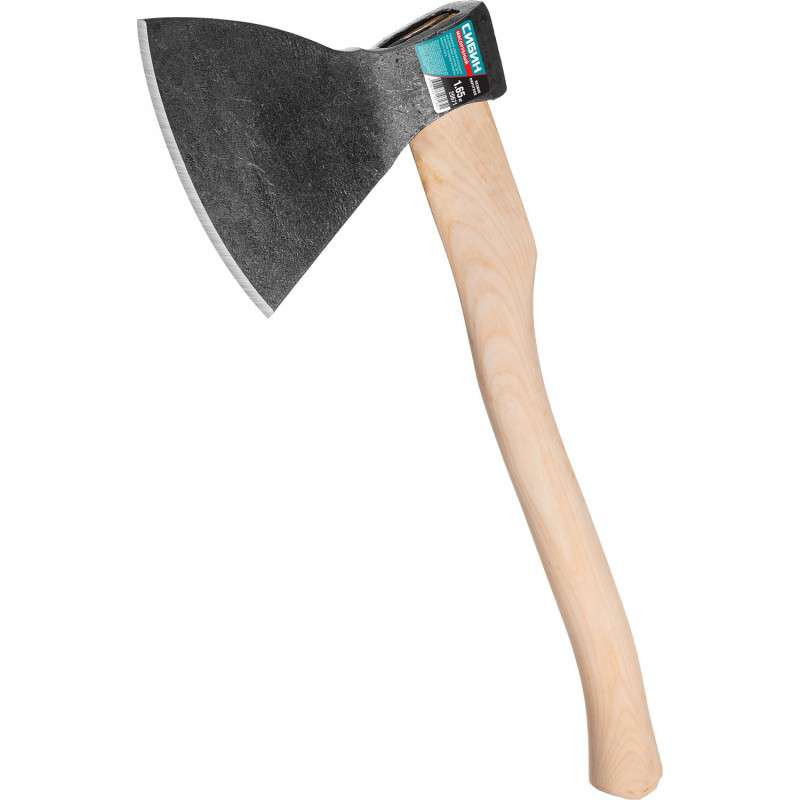 Топор мясорубный, кованый с округлым лезвием, 1650/2000 г, 570 мм