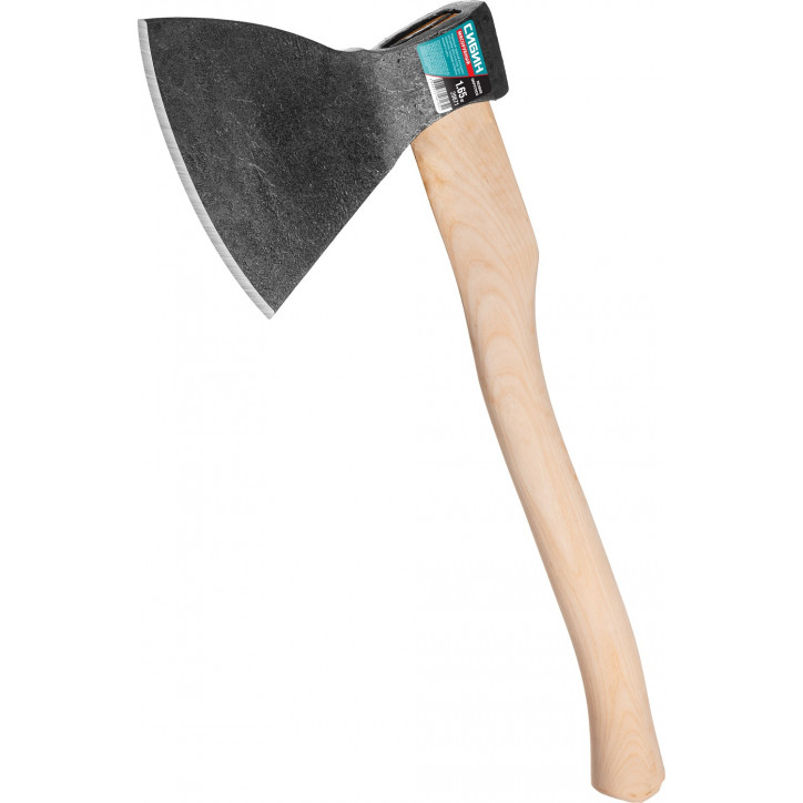 Топор мясорубный, кованый с округлым лезвием, 1650/2000 г, 570 мм