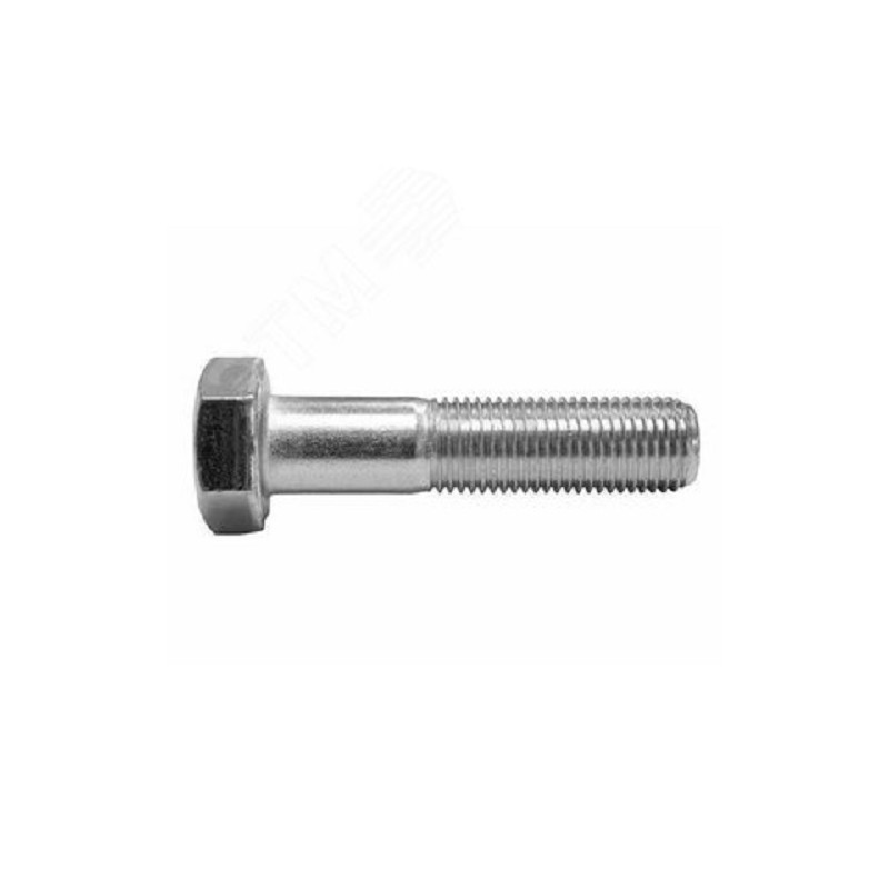 Болт ГОСТ 7798-70 М30х110 8.8 ZN с шестигранной головкой и неполной резьбой оцинкованный