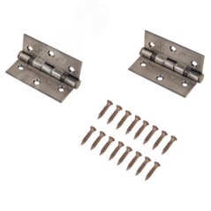 АЛЛЮР 20325 2BB-FHP AB 2 подш.,ст.бронза 77х64 Петля дверная 2 шт (50,10)