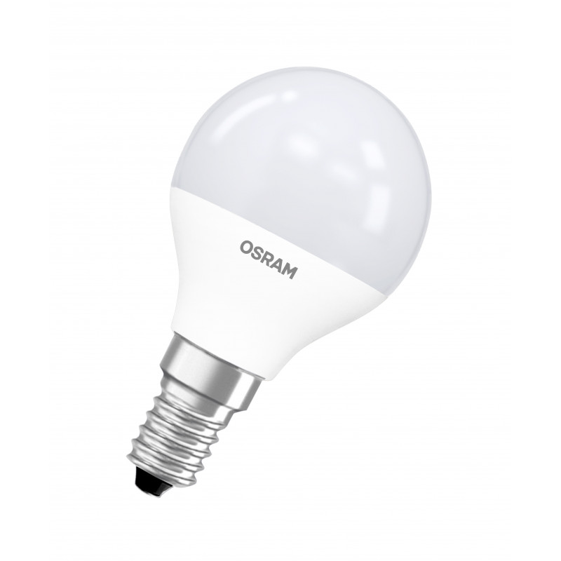 Лампа светодиодная LED Star Шарообразная 5Вт (зам на 40Вт), 470Лм, 4000К, цоколь E14 OSRAM