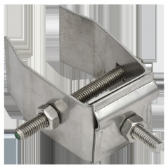 Держатель проводника круглого 6-10мм для конструкций h-70мм нержавеющая сталь IEK