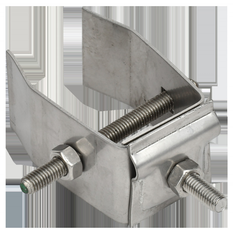 Держатель проводника круглого 6-10мм для конструкций h-70мм нержавеющая сталь IEK