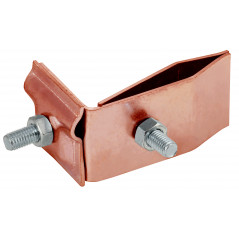 Держатель проводника круглого 6-10мм для фальца угловой h-70мм медь IEK
