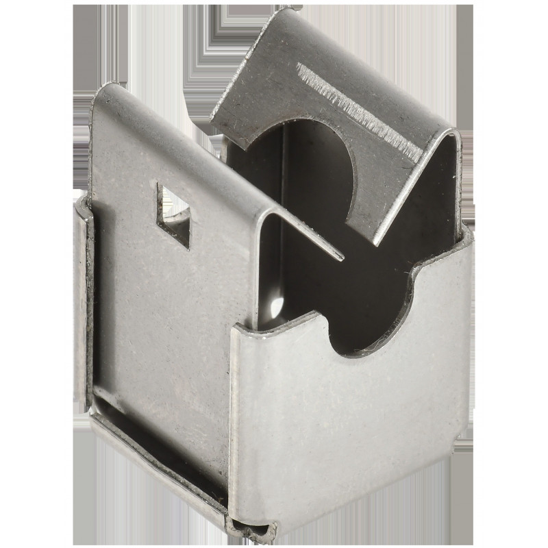 Держатель проводника круглого 8мм безболтовой нержавеющая сталь IEK