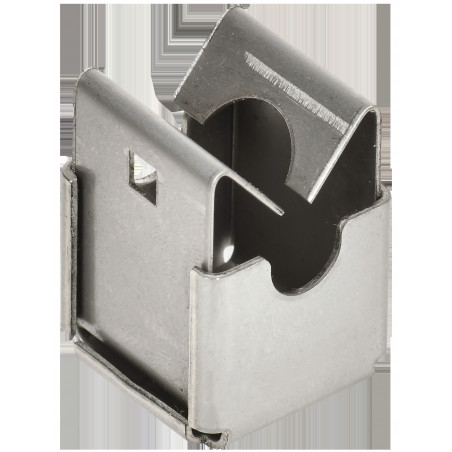 Держатель проводника круглого 8мм безболтовой нержавеющая сталь IEK