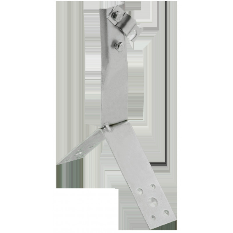 Держатель проводника круглого 6-10мм винтовой для конька h-80мм нержавеющая сталь IEK