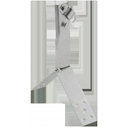 Держатель проводника круглого 6-10мм винтовой для конька h-80мм нержавеющая сталь IEK