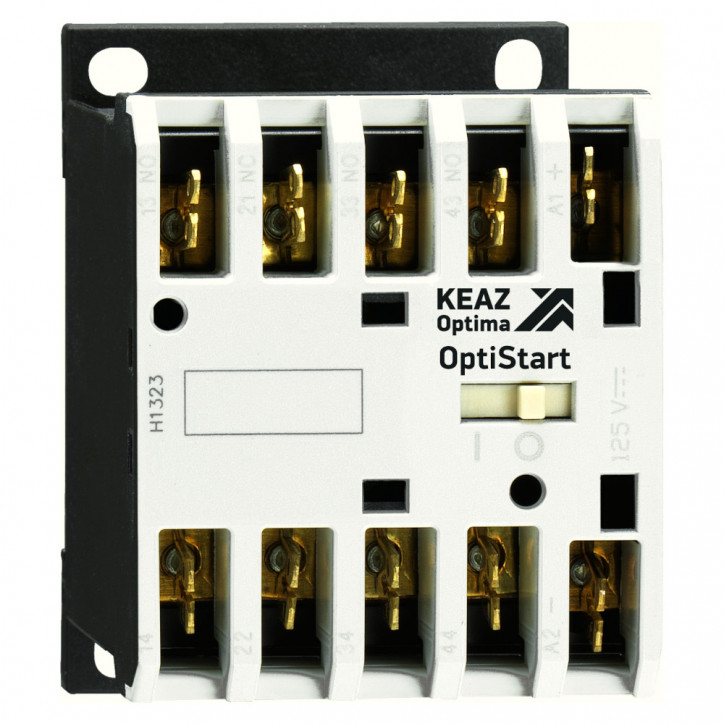 Реле мини-контакторное OptiStart K-MR-40-D012-F с клеммами фастон Реле мини-контакторное OptiStart K-MR-40-D012-F с клеммами фастон