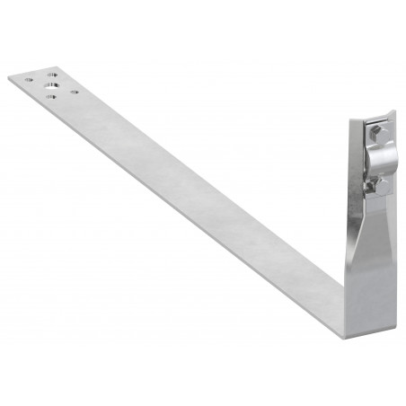 Держатель проводника круглого 6-10мм черепичная кровля L-380мм нержавеющая сталь IEK