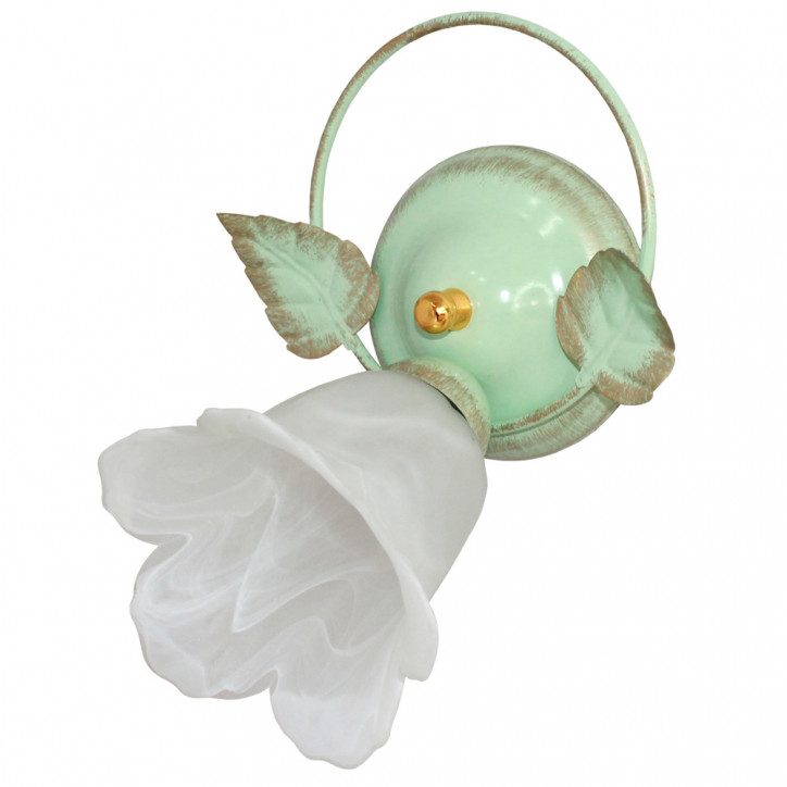 Светильник НББ-01-60-130 Е14 Корзина 512 зеленый золото индивидуальная упаковка Светильник НББ-01-60-130 Е14 Корзина 512 зеленый золото индивидуальная упаковка