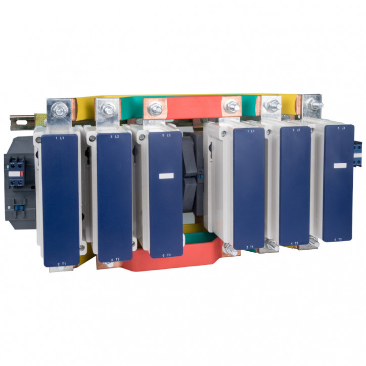 Контактор реверсивный ПМЛ-9500-630А-380AC-УХЛ4-Б- Контактор реверсивный ПМЛ-9500-630А-380AC-УХЛ4-Б-