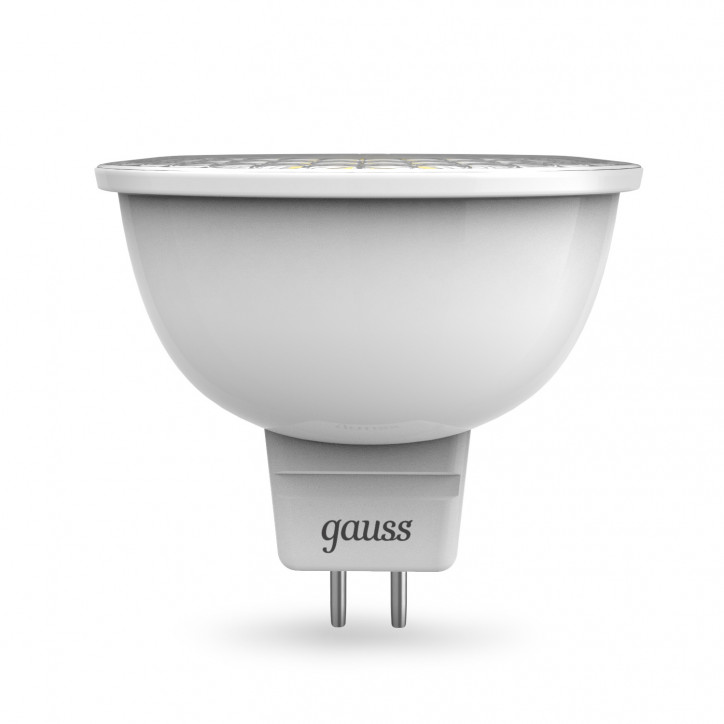 Лампа светодиодная LED 7 Вт 630 лм 4100К софит MR16 нейтральный GU5.3 AC 220В Black Gauss Лампа светодиодная LED 7 Вт 630 лм 4100К софит MR16 нейтральный GU5.3 AC 220В Black Gauss
