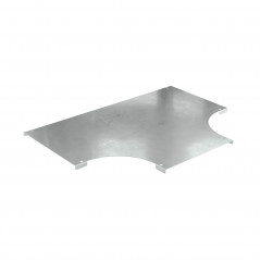 Крышка на ответвитель DPT Т-образный горизонтальный 100, в комплекте с крепежными элементами и соединительными пластинами, необх