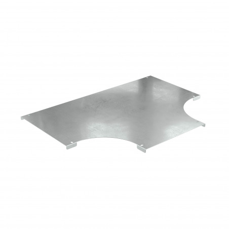 Крышка на ответвитель DPT Т-образный горизонтальный 100, в комплекте с крепежными элементами и соединительными пластинами, необх