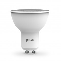 Лампа светодиодная LED 7 Вт 630 лм 4100К софит MR16 нейтральный GU10 AC 220В Black Gauss