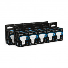 Лампа светодиодная LED 9 Вт 830 лм 6500К софит MR16 холодный GU10 AC 220В Black Gauss