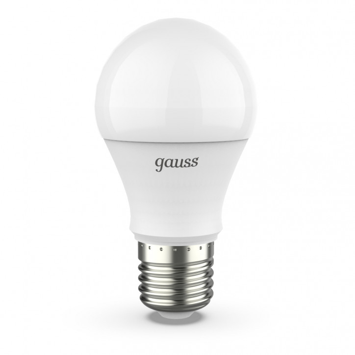 Лампа светодиодная LED 10 Вт 920 лм 4100К А60 груша нейтральный E27 AC 220В Black Gauss Лампа светодиодная LED 10 Вт 920 лм 4100К А60 груша нейтральный E27 AC 220В Black Gauss
