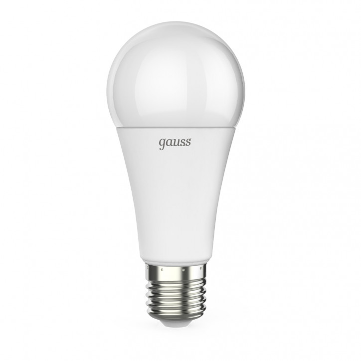 Лампа светодиодная LED 16 Вт 1520 лм 4100К А60 груша нейтральный E27 AC 220В Black Gauss Лампа светодиодная LED 16 Вт 1520 лм 4100К А60 груша нейтральный E27 AC 220В Black Gauss
