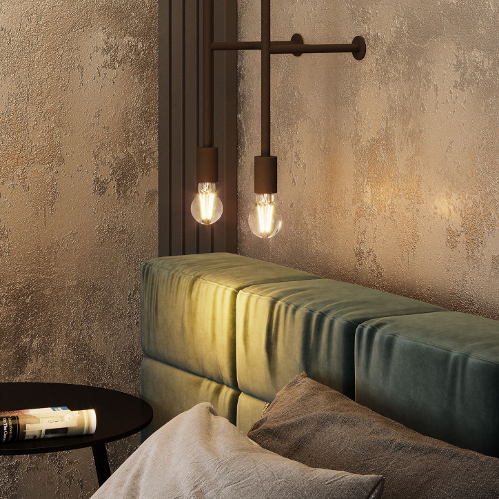 Лампа светодиодная филаментная LED 10 Вт 930 лм 2700К А60 груша теплый E27 AC 220В прозрачная колба Лампа светодиодная филаментная LED 10 Вт 930 лм 2700К А60 груша теплый E27 AC 220В прозрачная колба