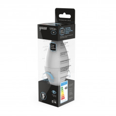 Лампа светодиодная LED 7 Вт 590 лм 4100К свеча нейтральный E14 AC 220В диммируемая Black Gauss