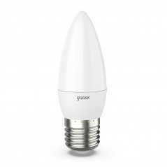 Лампа светодиодная LED 9.5 Вт 890 лм 3000К свеча теплый E27 AC 220В Black Gauss