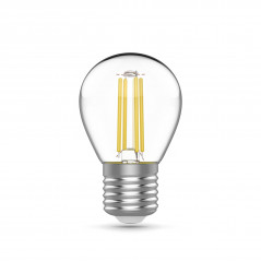 Лампа светодиодная филаментная LED 5.5 Вт 530 лм 4100К AC180-240В E27 шар P45 нейтральный (промоупак