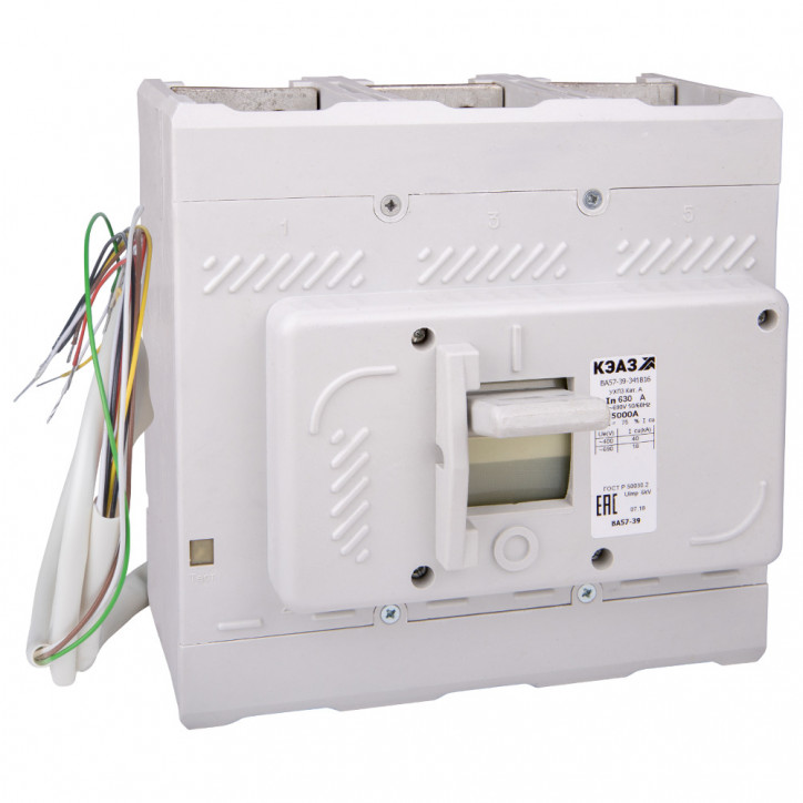 Выключатель автоматический ВА57-39-344716-400А-4000-690AC-НР230AC/220DC-УХЛ3 Выключатель автоматический ВА57-39-344716-400А-4000-690AC-НР230AC/220DC-УХЛ3