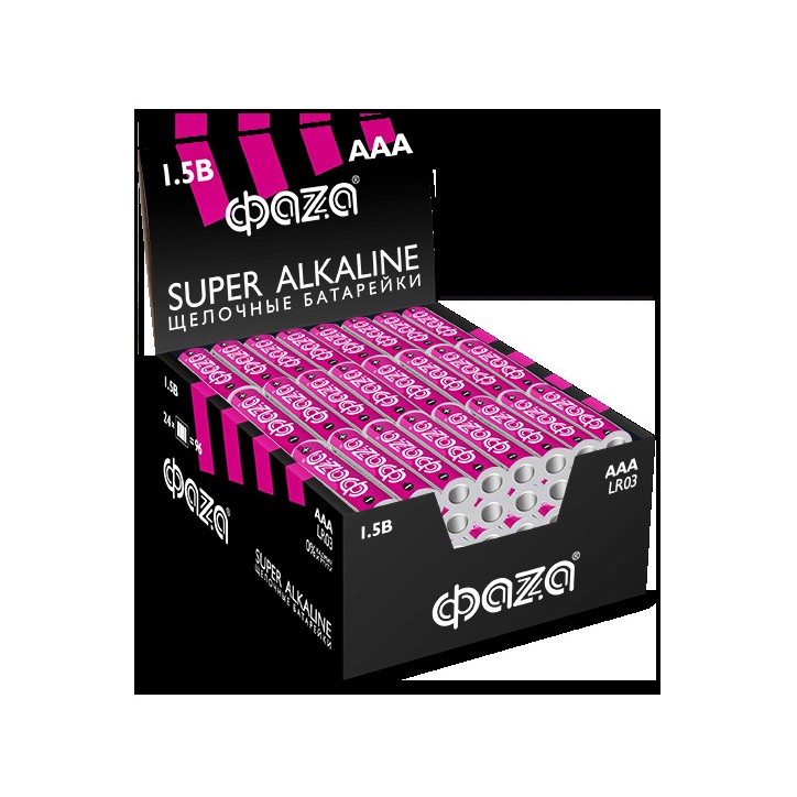 Элемент питания AAA LR03 Super Alkaline Shrink-4 Элемент питания AAA LR03 Super Alkaline Shrink-4