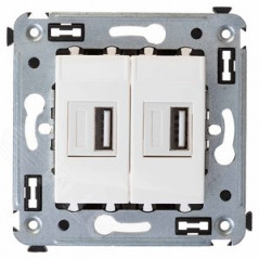 Avanti USB зарядное устройство в стену, ''Белое облако''