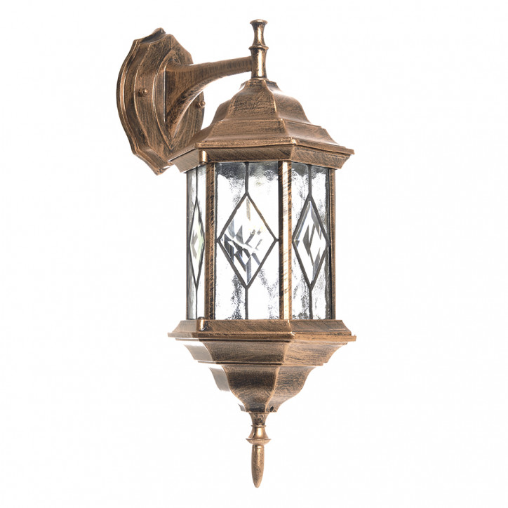 Светильник садово-парковый, 60W 230V E27 черное золото, PL122 Светильник садово-парковый, 60W 230V E27 черное золото, PL122