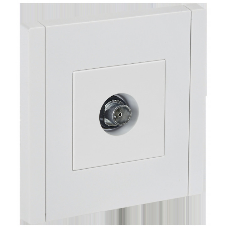 FORTE@PIANO Розетка TV оконечная FP228 белый IEK FORTE@PIANO Розетка TV оконечная FP228 белый IEK