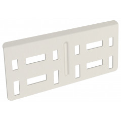 Пластина соединительная 80мм RAL 9016 IEK